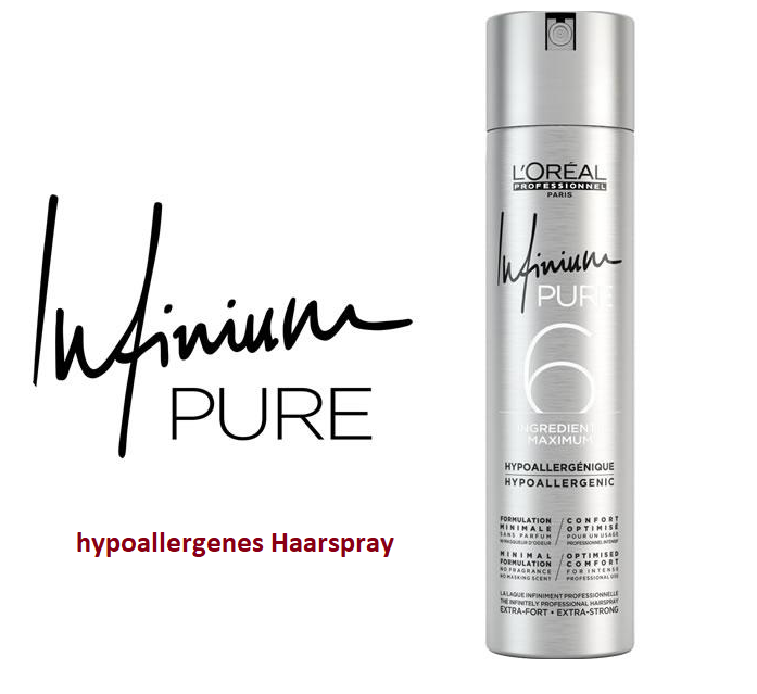 Infinium PURE – Das erste professionelle, hypoallergene Haarspray