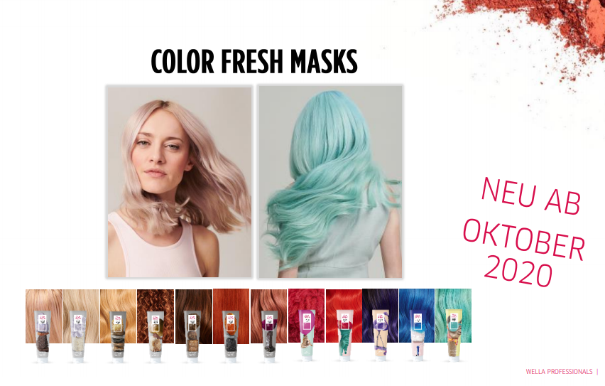 Strahlen Sie mit dem Herbst um die Wette mit Wella Color Fresh Masken