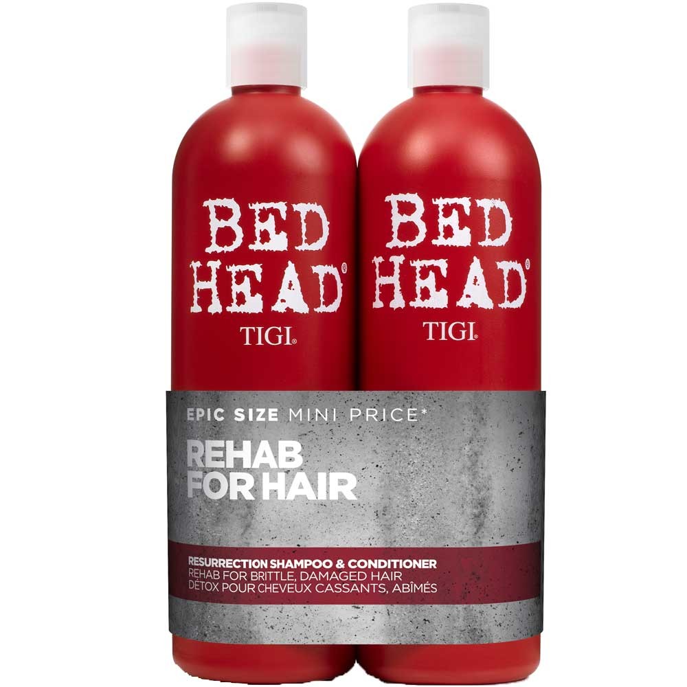 TIGI Bed Head Resurrection Tweens Shampoo 750ml + Conditioner 750ml