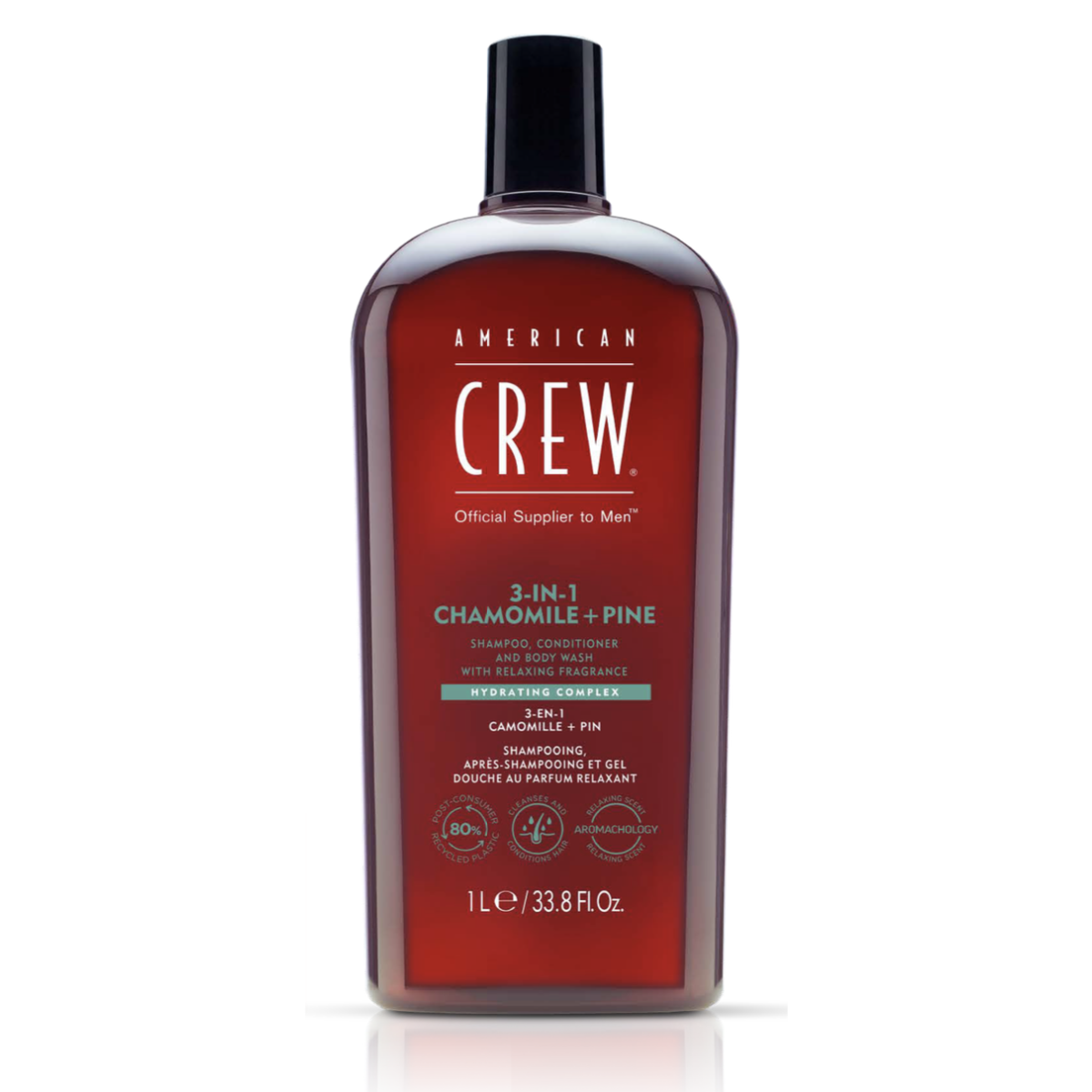 American Crew 3-in-1 Ginger & Tea Energizing Shampoo 1000ml American Crew 3-in-1 Ginger & Tea Energizing Shampoo 1000ml