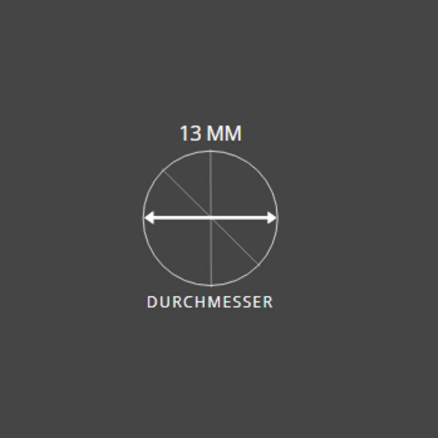 Fripac Dauerwellwickler LW 2K Grau / Blau Kurz 13 mm Beutel à 10 Wickler