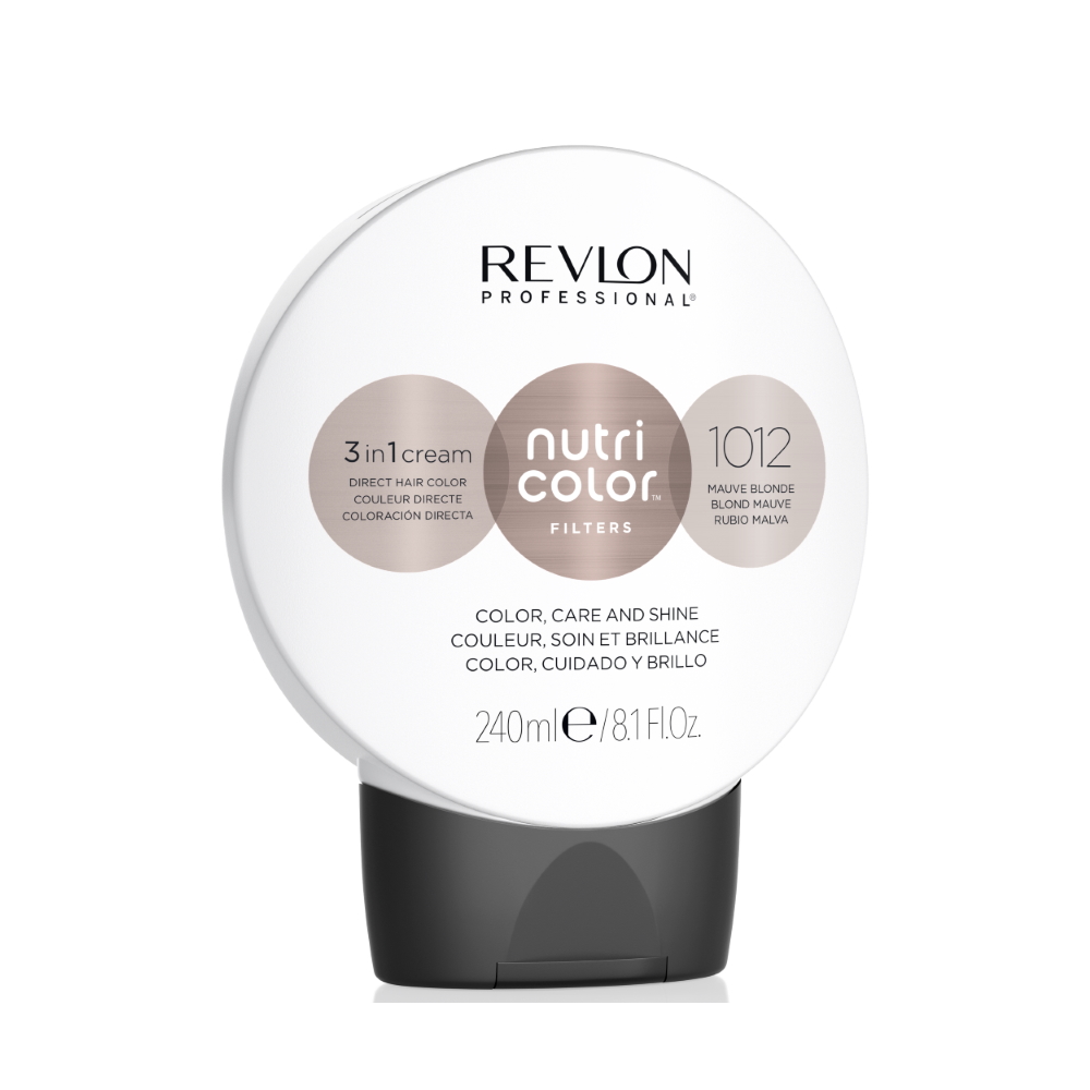 Revlon Professional Nutri Color Filters 240ml 1012 Mauve Blond Revlon Professional Nutri Color Filters 240ml 1012 Mauve Blond