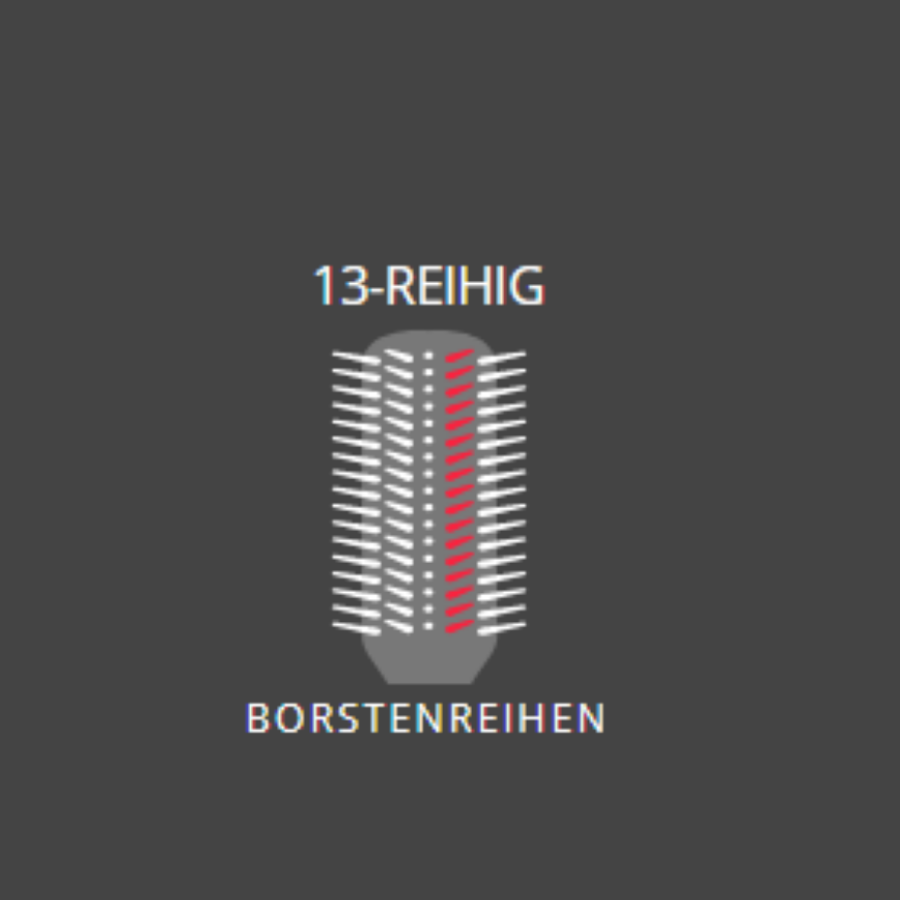 Denman Pneumatikbürste D82M 11-reihig, Boar