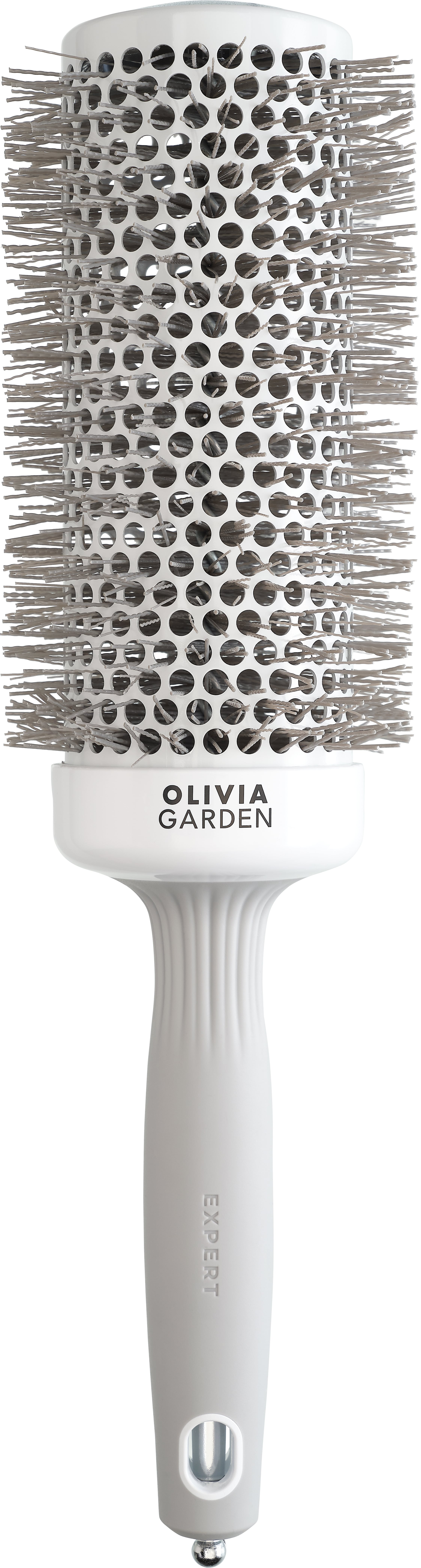 Olivia Garden Expert Blowout Speed Wavy Bristles White&Grey 55