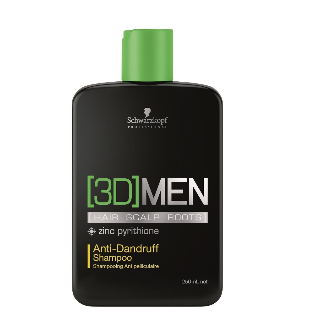Schwarzkopf 3D Men Anti-Dandruff Shampoo 250ml