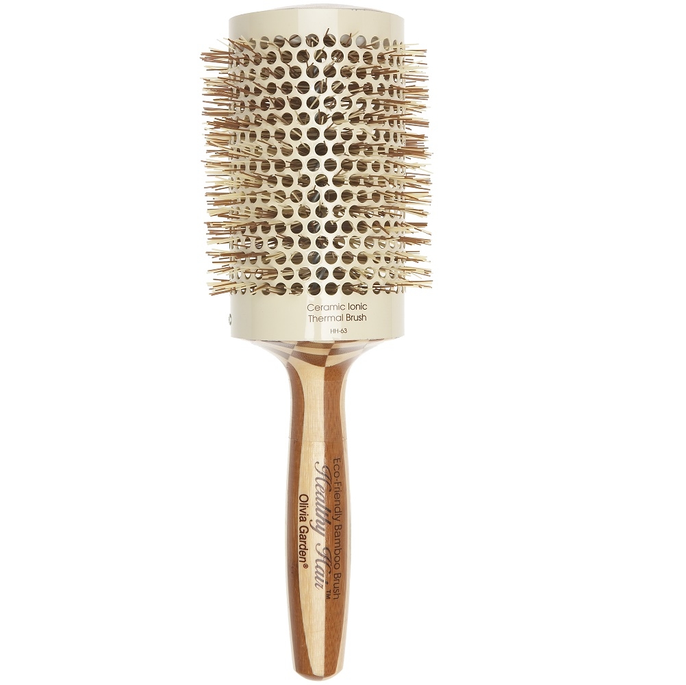 Olivia Garden Healthy Hair Bambus Thermal 80mm Olivia Garden Healthy Hair Bambus Thermal 80mm