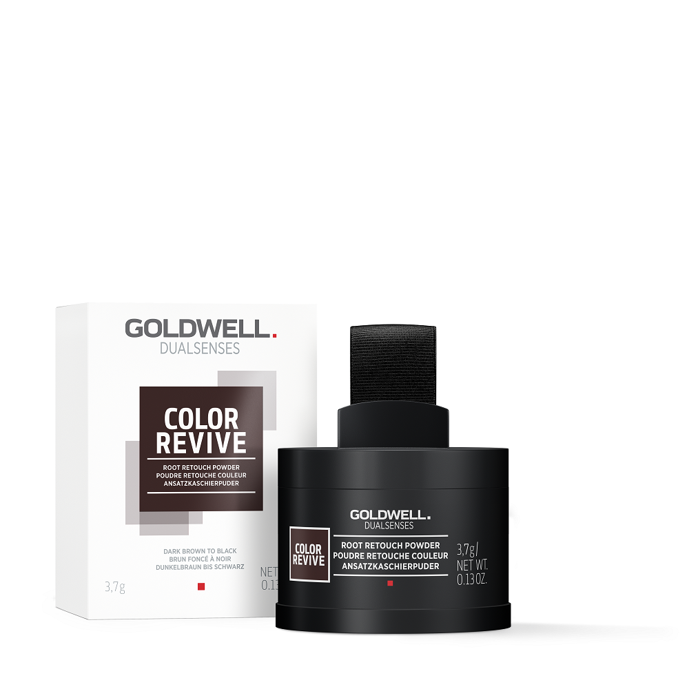 Goldwell Dualsenses Color Revive Root Retouch Powder 3,7g Dunkelbraun bis schwarz