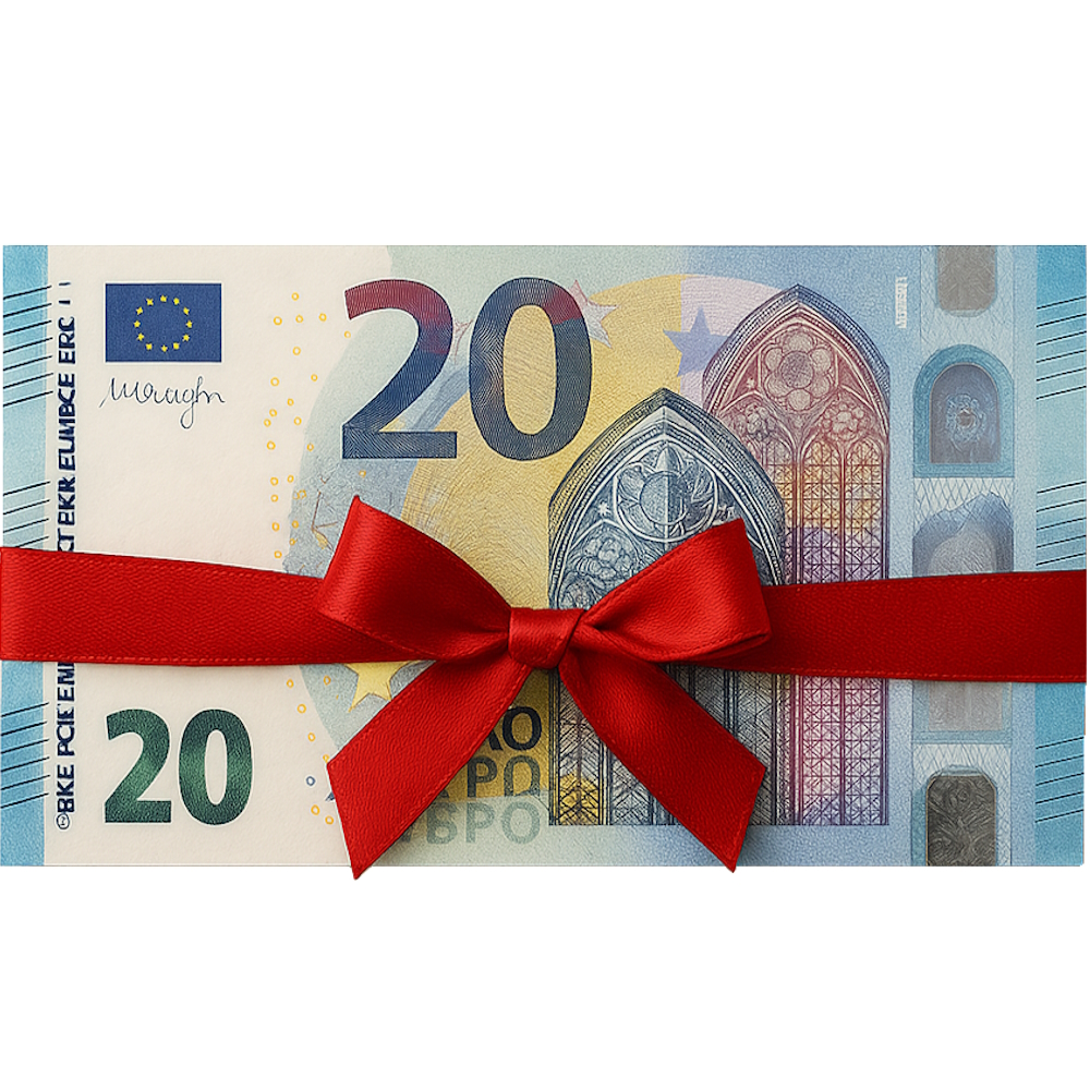 Gutschein im Wert von 20 Euro