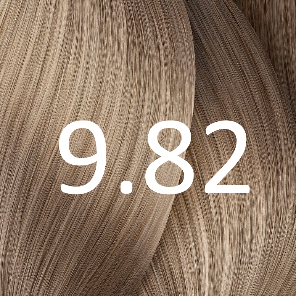 9.82 sehr helles blond mokka irisé