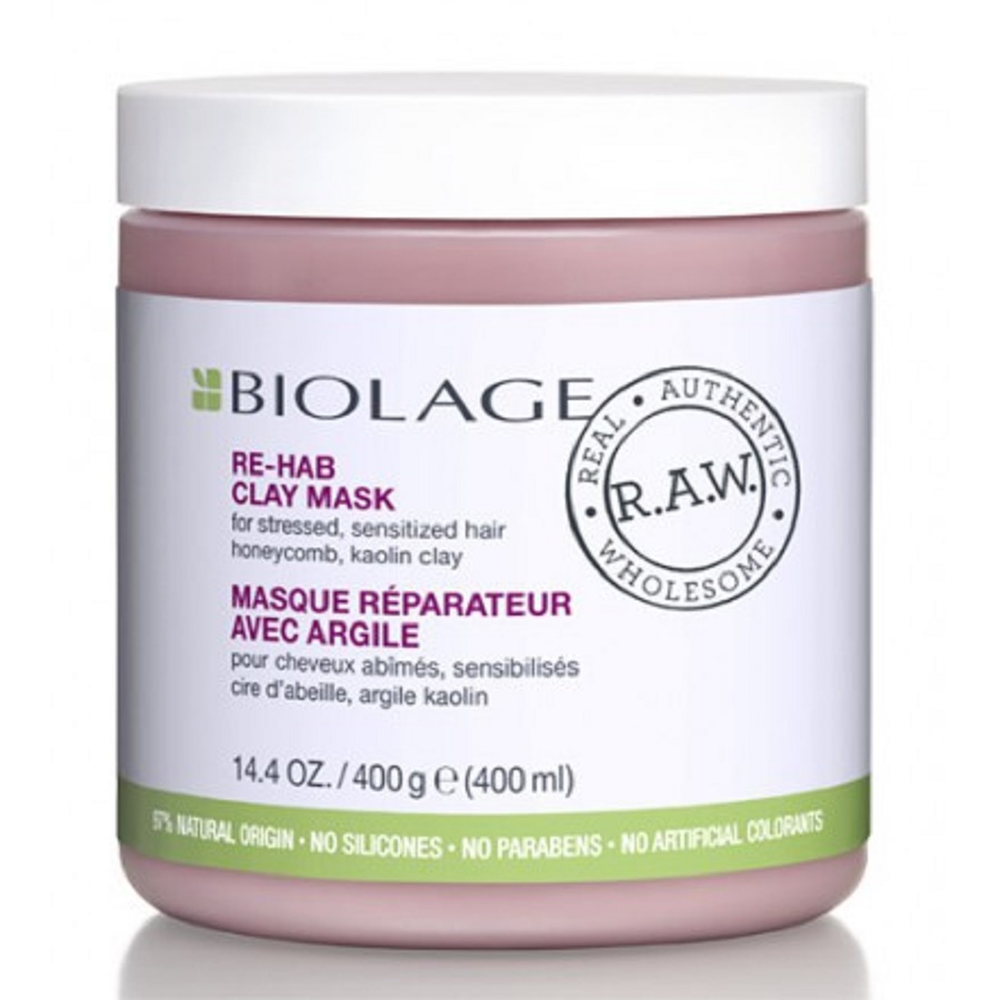 Matrix Biolage R.A.W. Recover Re-Hab Clay Mask 400ml Matrix Biolage R.A.W. Recover Re-Hab Clay Mask 400ml