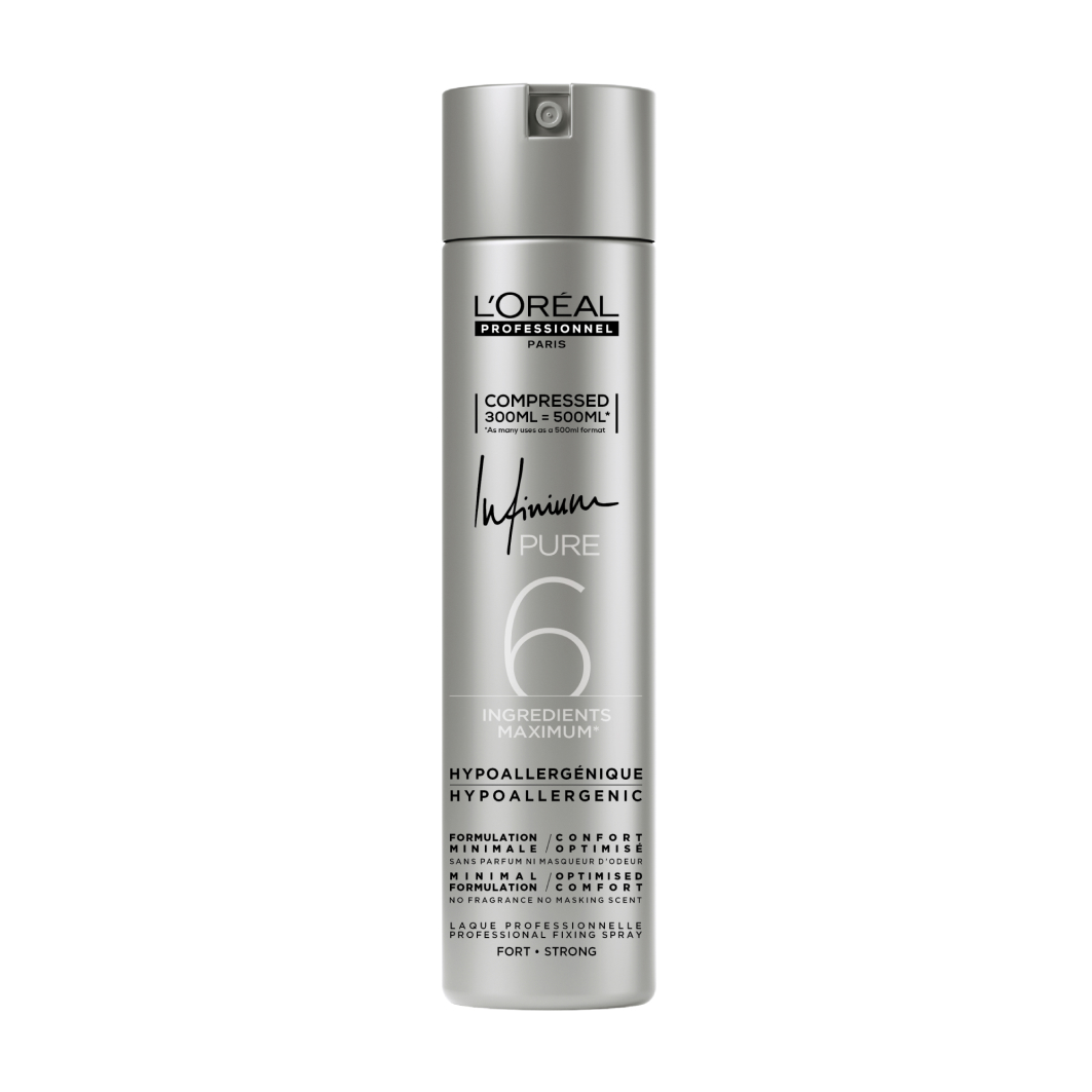 L'Oréal Professionnel Infinium Pure Strong Compressed Spray 300ml L'Oréal Professionnel Infinium Pure Strong Compressed Spray 300ml