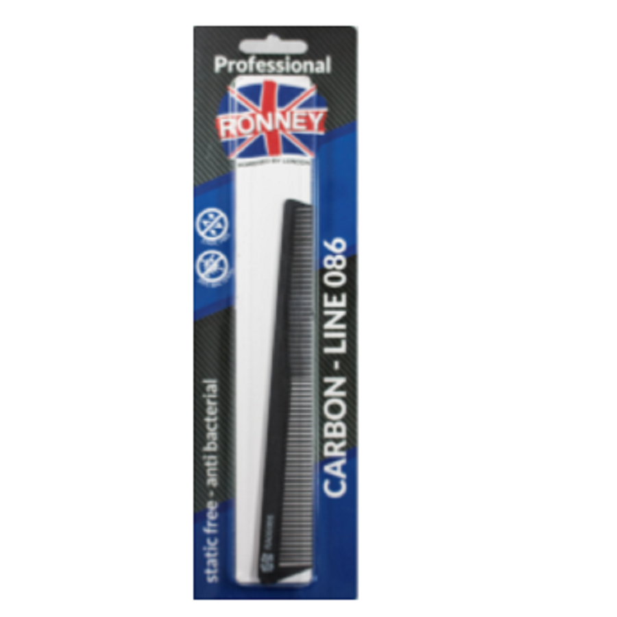 Ronney Professional Carbon Comb RA 00086 SALE Ronney Professional Carbon Comb RA 00086 SALE