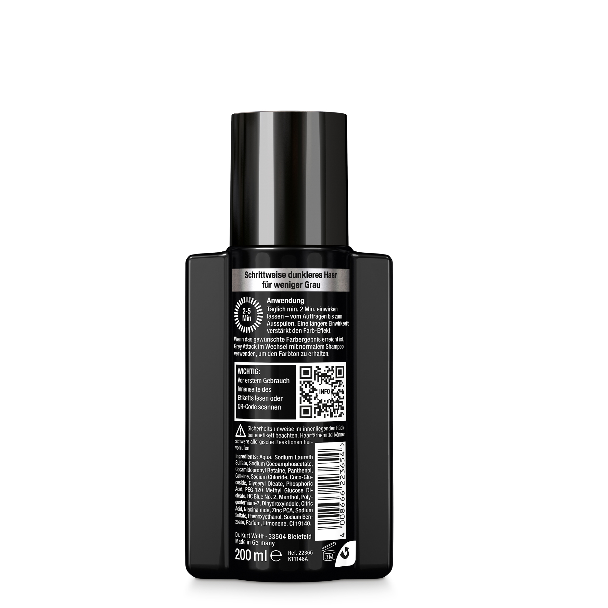 Alpecin Grey Attack Coffein & Color Shampoo 200ml