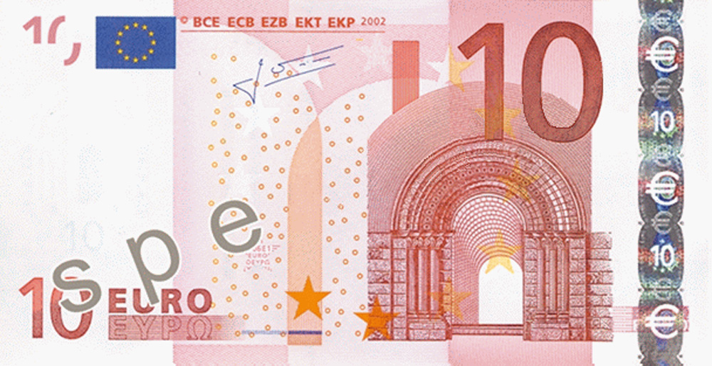 Gutschein im Wert von 10 Euro