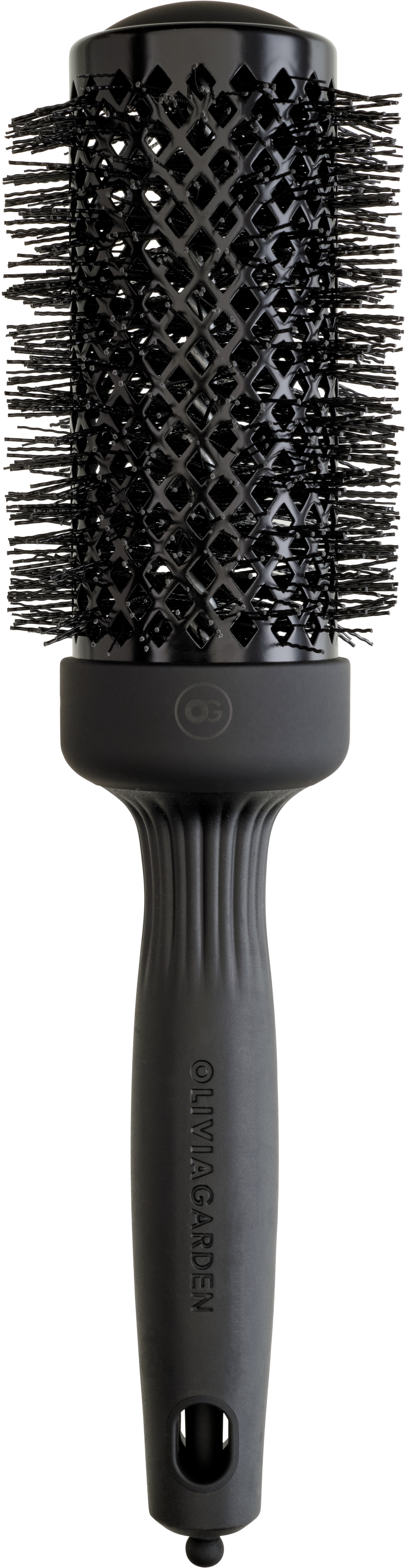 Olivia Garden Expert Blowout Shine Wavy Bristles Black Label 45