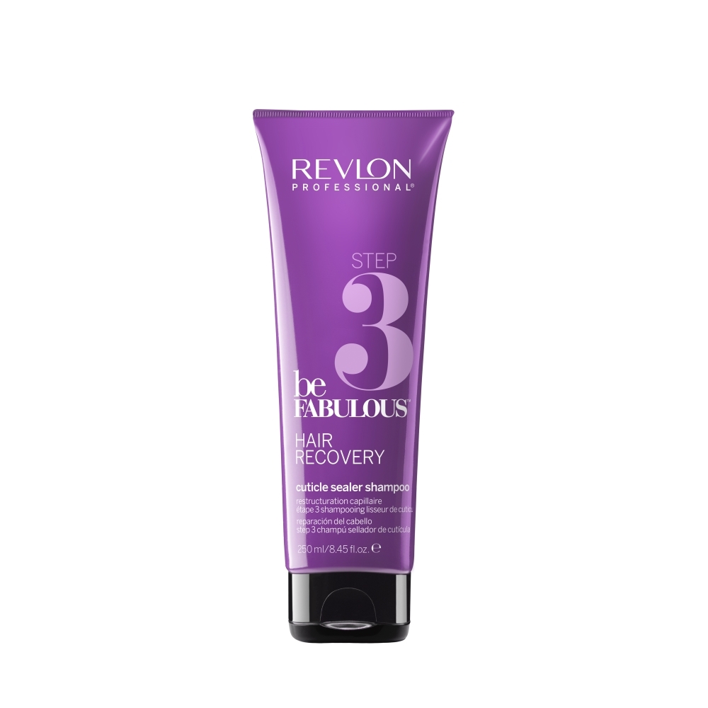 Revlon Be Fabulous Step 3 Recovery Cuticle Sealer Shampoo 250ml SALE