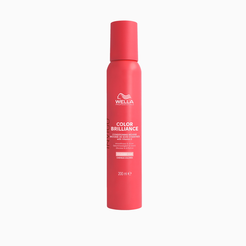 Wella Invigo Color Brilliance Vitamin Conditioning Mousse  (Leave-In)  200ml Wella Invigo Color Brilliance Vitamin Conditioning Mousse  (Leave-In)  200ml