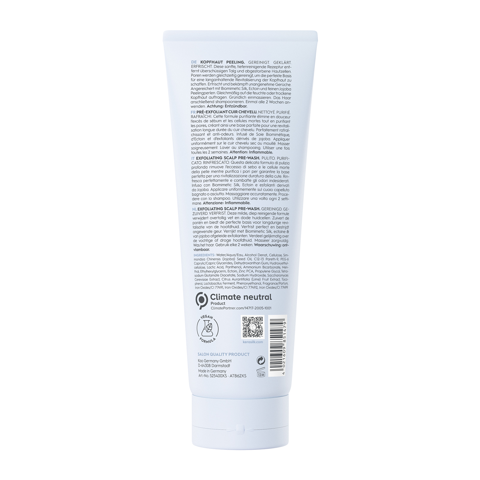 Kerasilk Exfoliating Scalp Pre-Wash 250ml