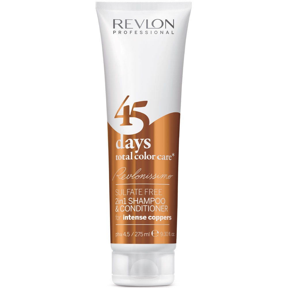 Revlonissimo 45 Days Intense Coppers 2in1 Shampoo & Conditioner 275ml