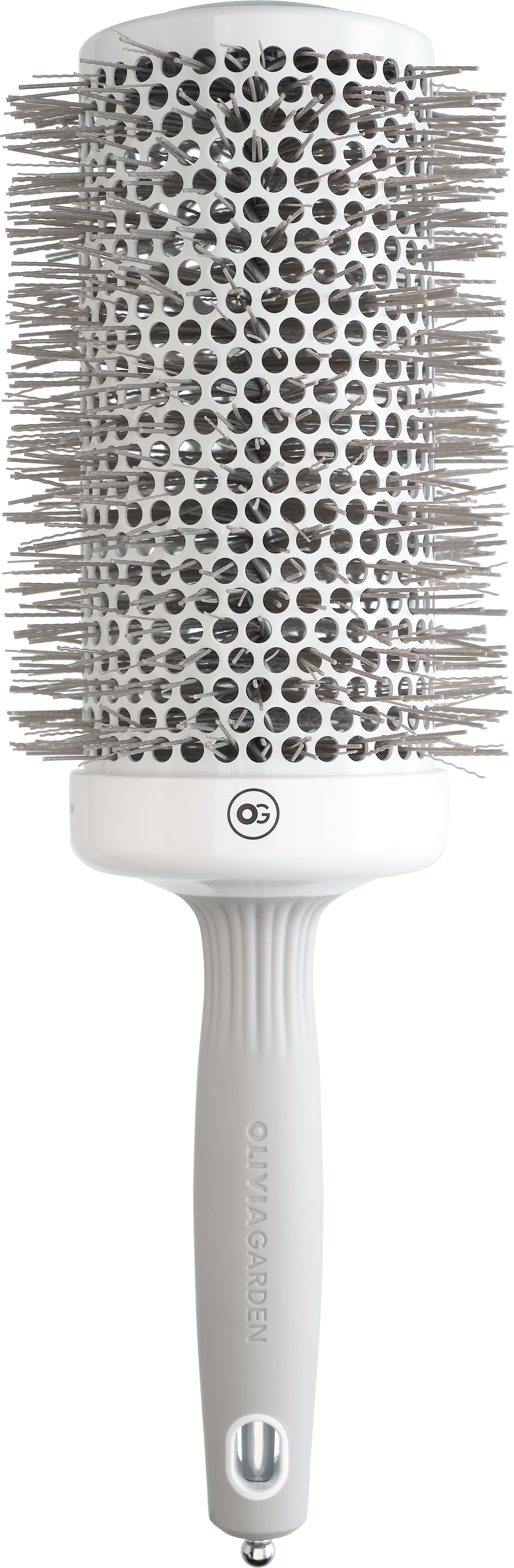 Olivia Garden Expert Blowout Speed Wavy Bristles White&Grey 65