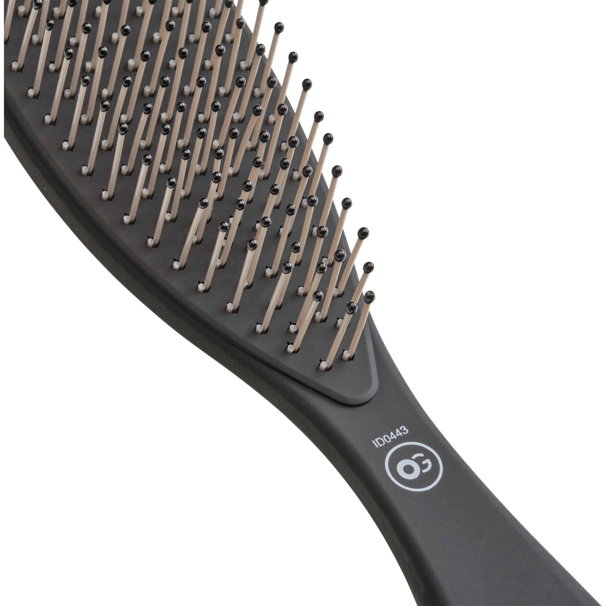 Olivia Garden Essential Style Wet Thick Hair Bristles Matt Black