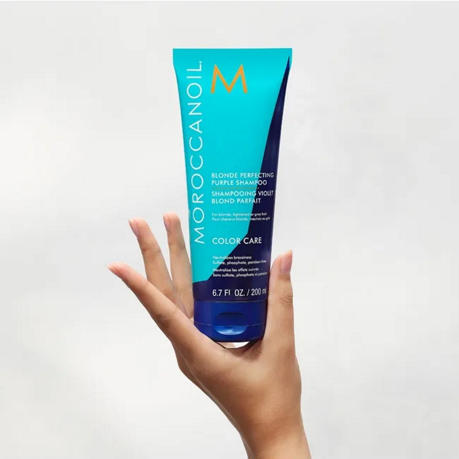 Moroccanoil Blonde Perfecting Purple Shampoo 200ml