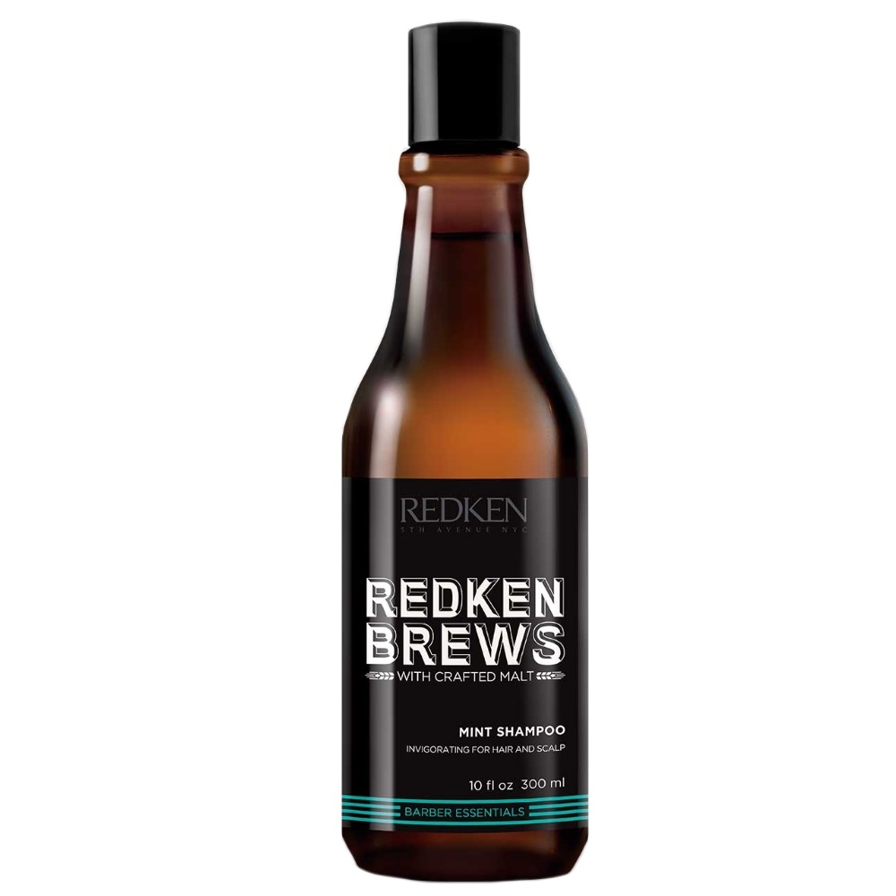 Redken Brews Mint Clean Shampoo 300ml Redken Brews Mint Clean Shampoo 300ml