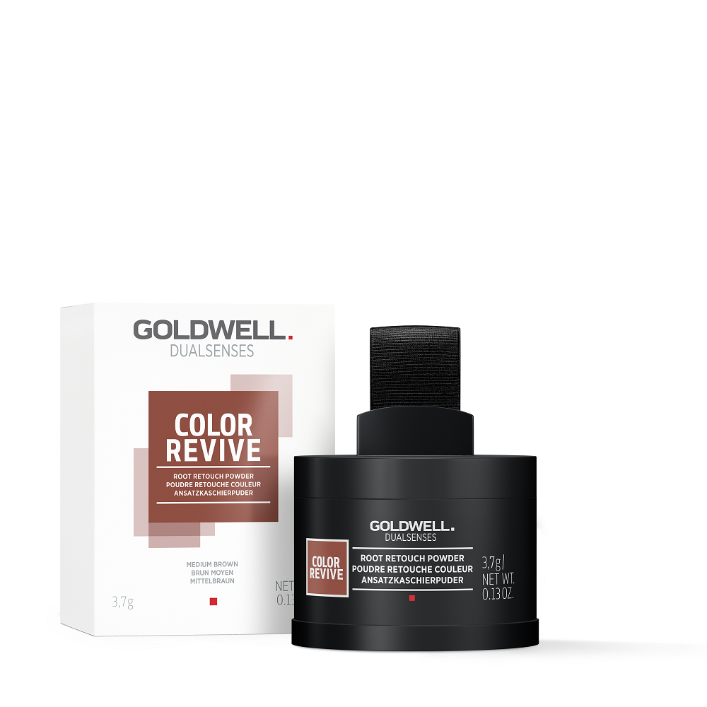 Goldwell Dualsenses Color Revive Root Retouch Powder 3,7g Mittelbraun