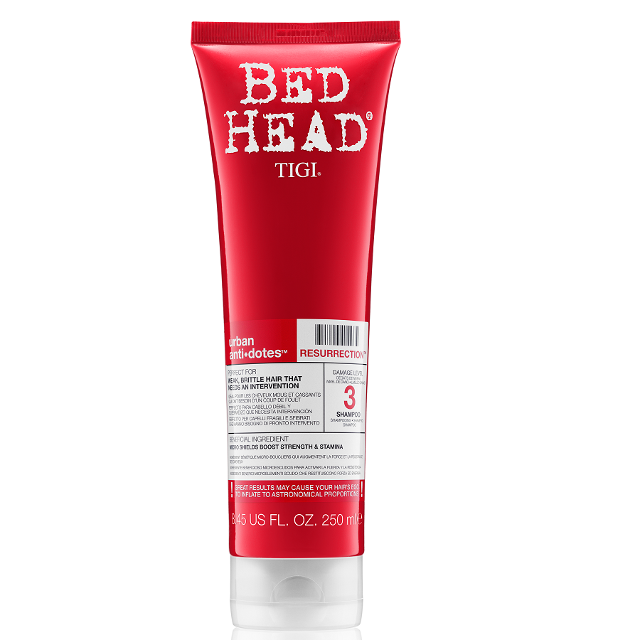 Tigi Bed Head Resurrection Shampoo 250ml Damage Level 3