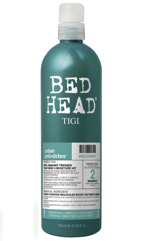 Tigi Bed Head Recovery Shampoo 750ml Damage Level 2