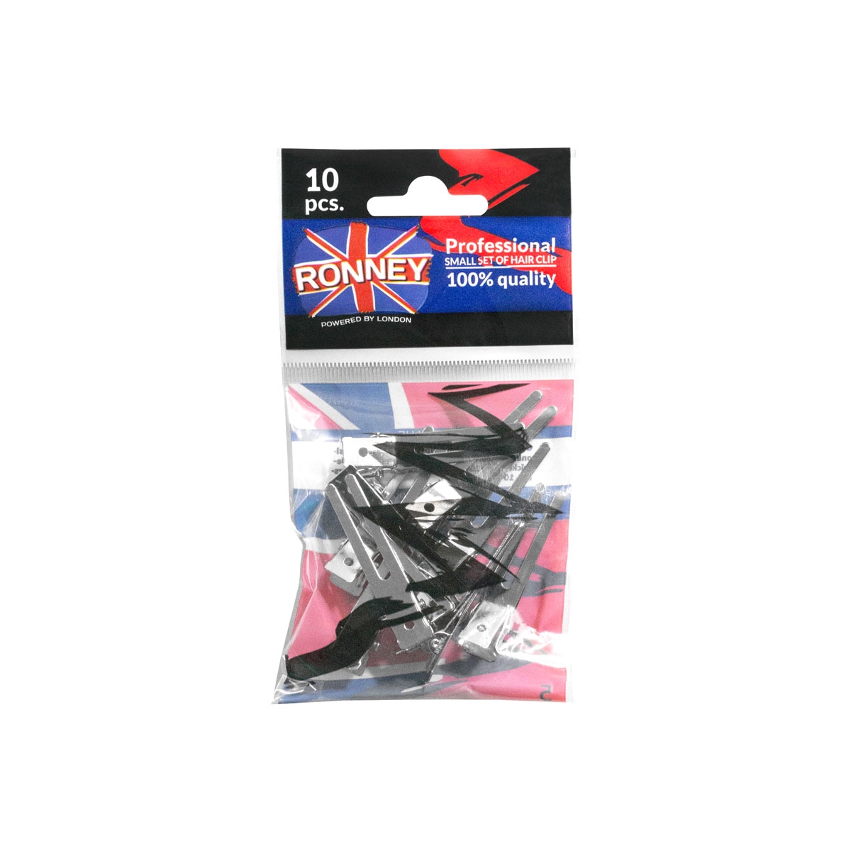 Ronney Professional Hair Clip 10 pcs. 