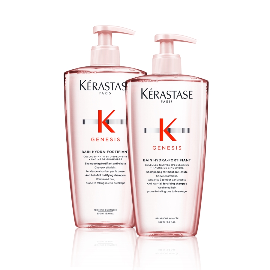 Kérastase Genesis Bain Hydra-Fortifiant 500ml 2er-Bundle