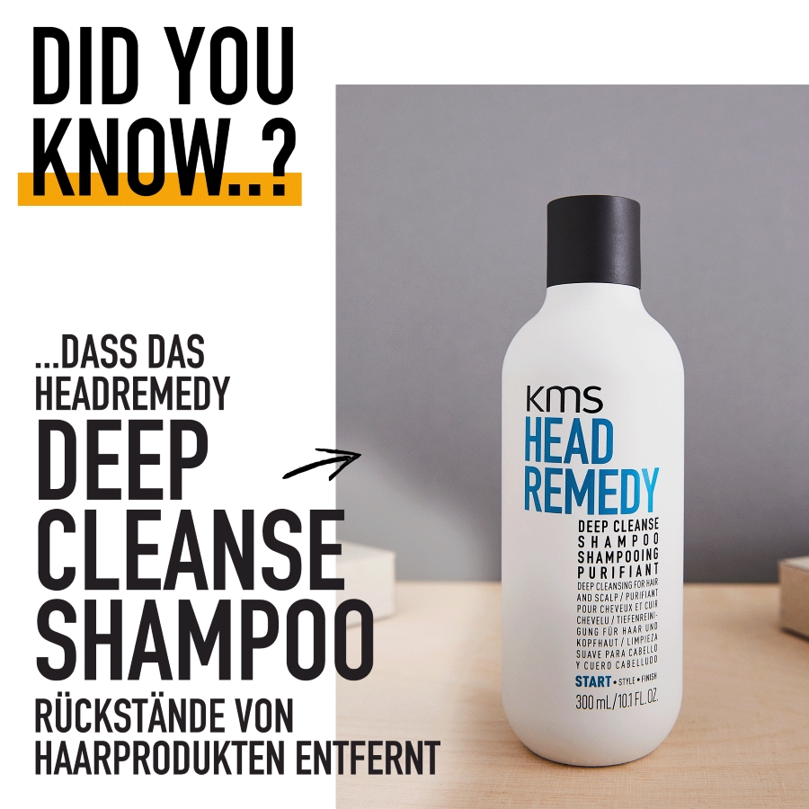 KMS Headremedy Deep Cleanse Shampoo 300ml