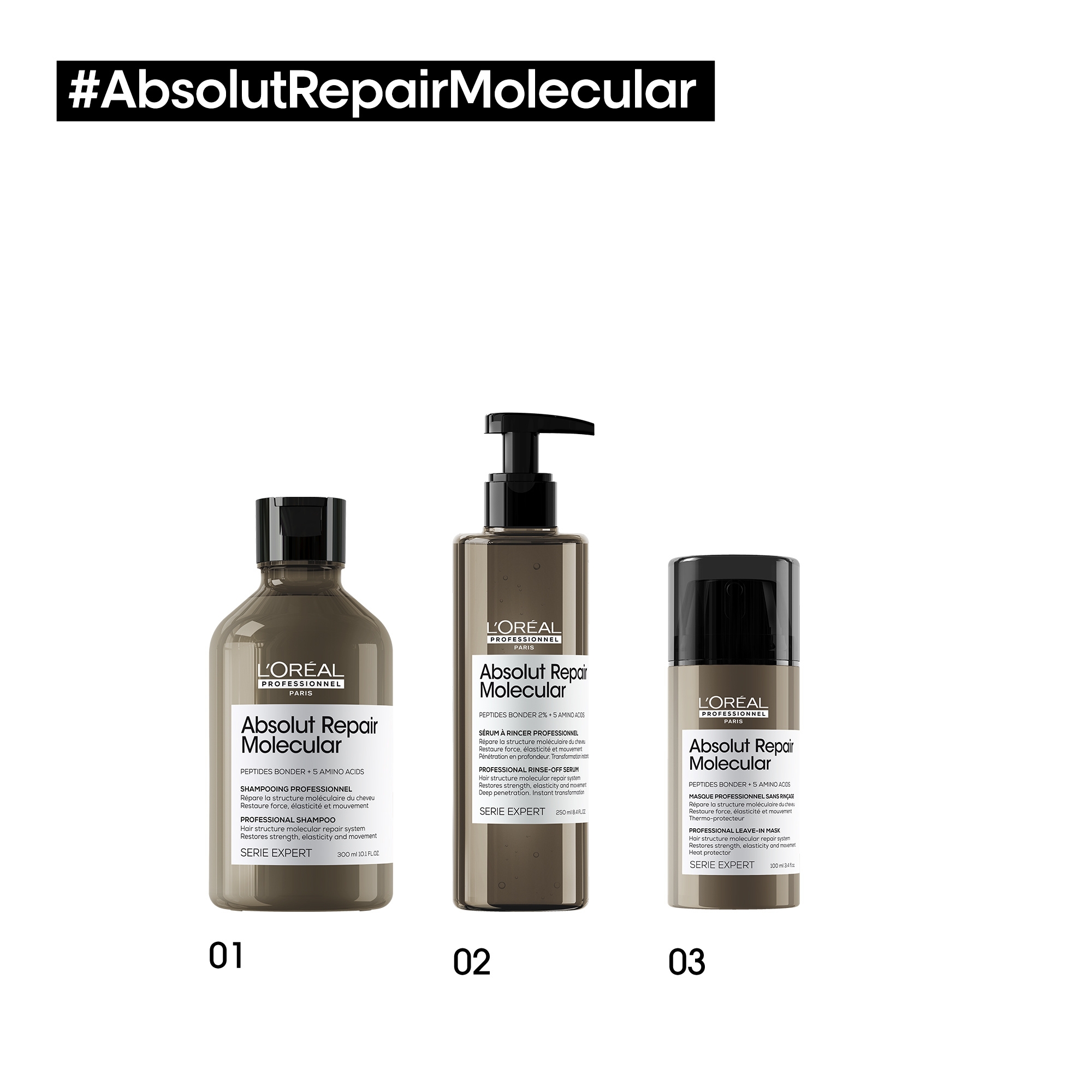 L’Oréal Professionnel Paris Serie Expert Absolut Repair Molecular Leave-In 100ml