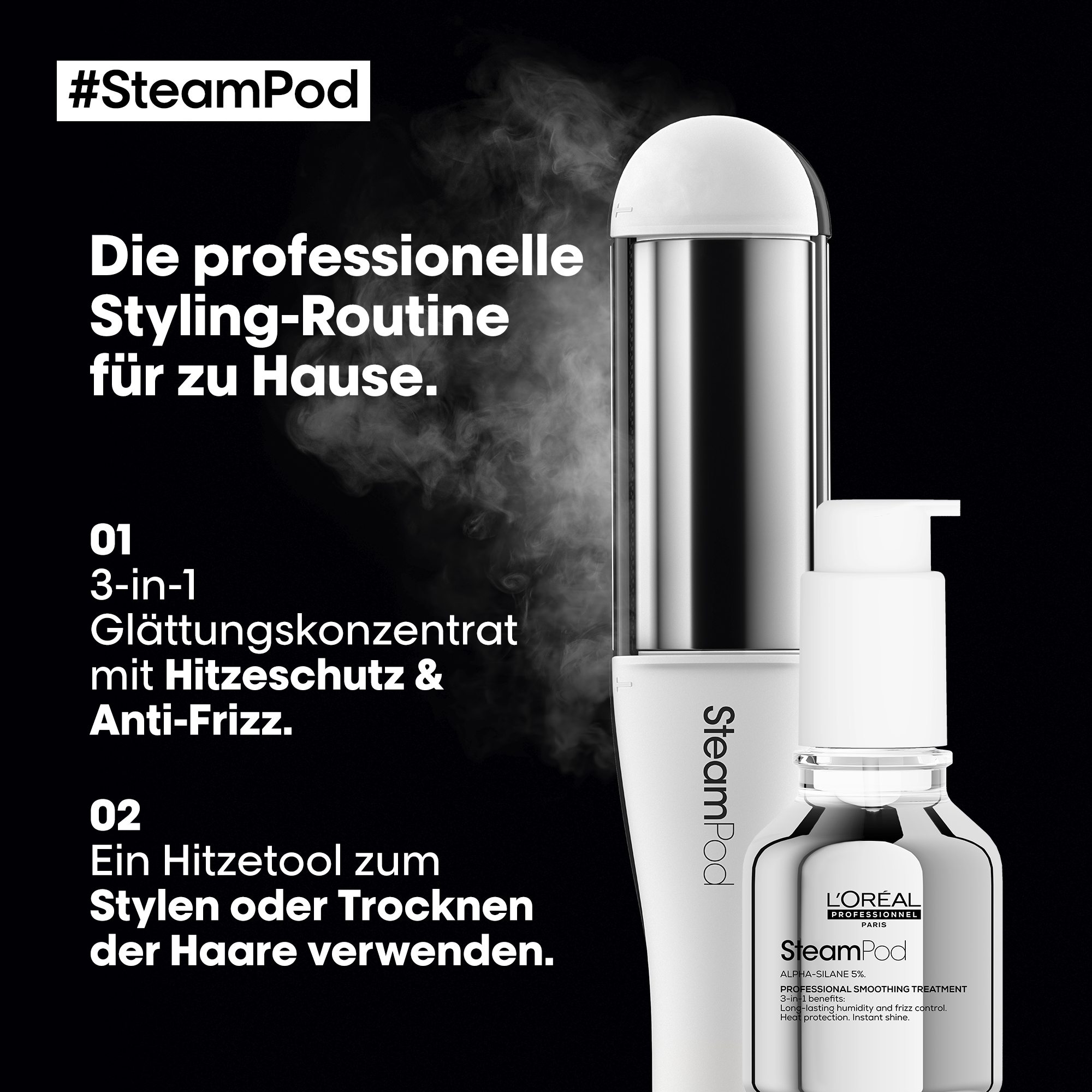 L'Oréal Professionnel Paris SteamPod Smoothing Treatment 50ml 