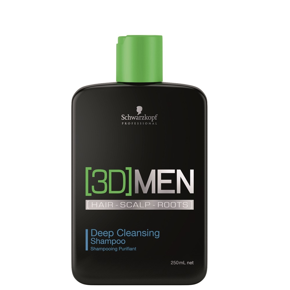 Schwarzkopf 3D Men Deep Cleansing Shampoo 250ml