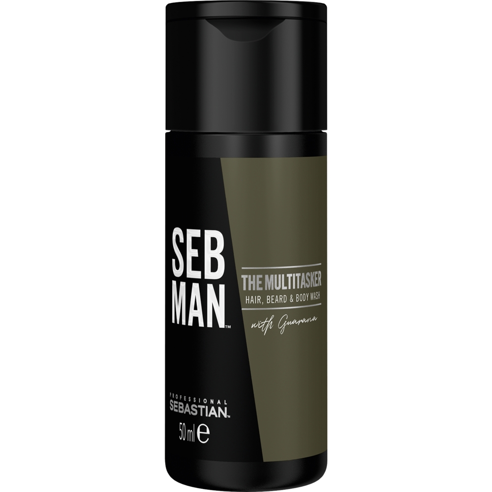 Sebastian Man The Multitasker 3in1 Hair, Beard & Body Wash 50ml