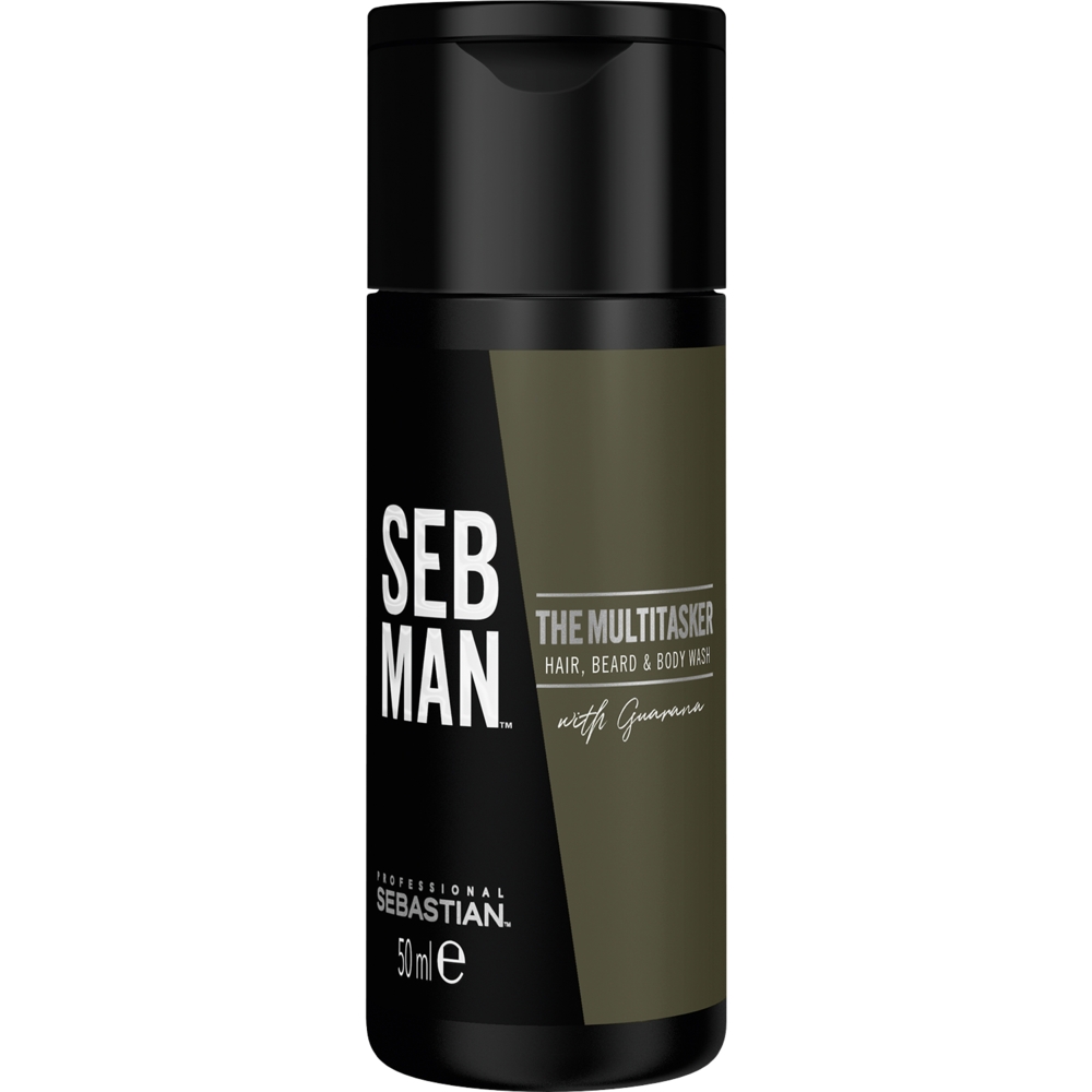 Sebastian Man The Multitasker 3in1 Hair, Beard & Body Wash 50ml Sebastian Man The Multitasker 3in1 Hair, Beard & Body Wash 50ml