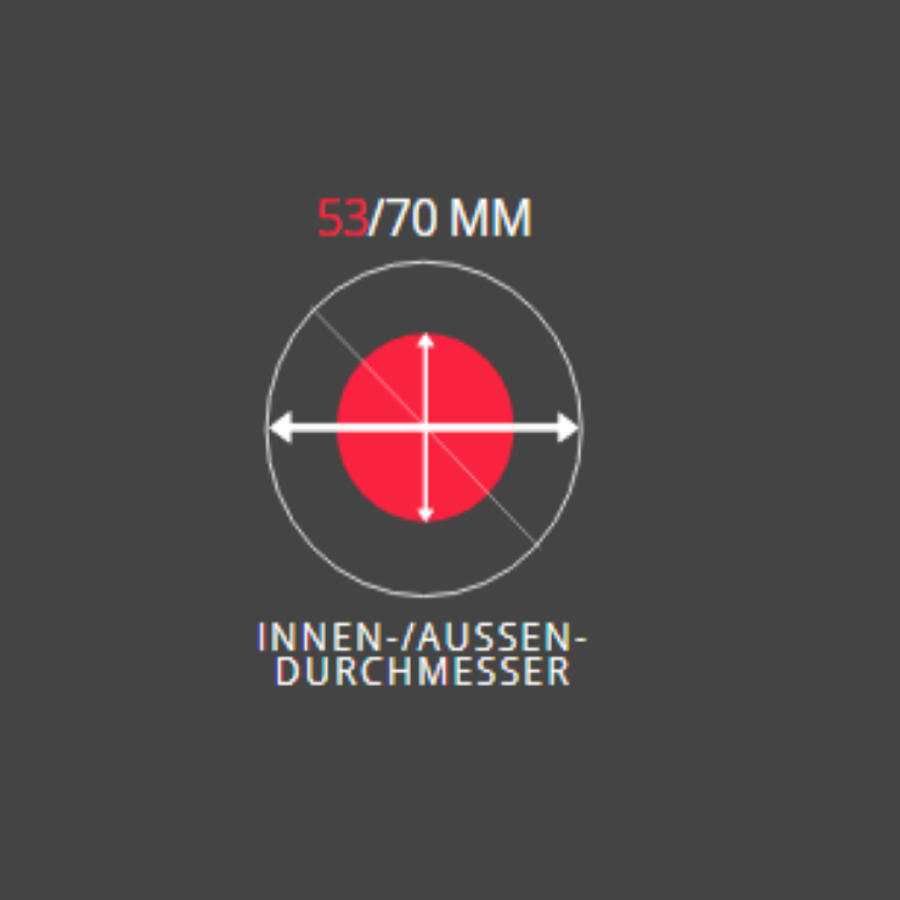 Denman Head Huggers DHH4, 53 mm