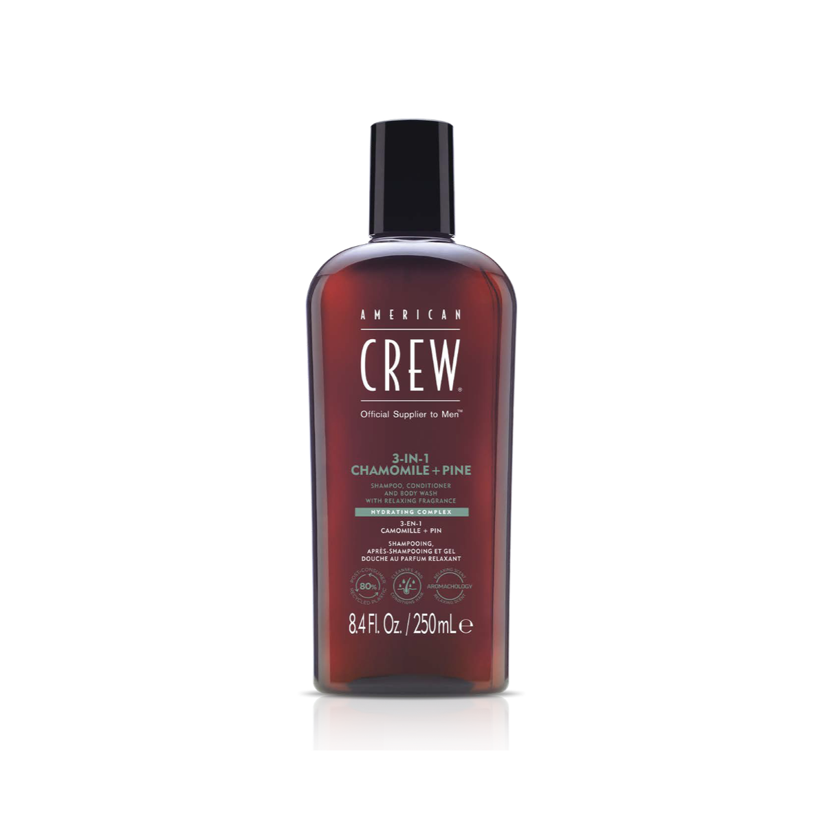 American Crew 3-in-1 Ginger & Tea Energizing Shampoo 250ml