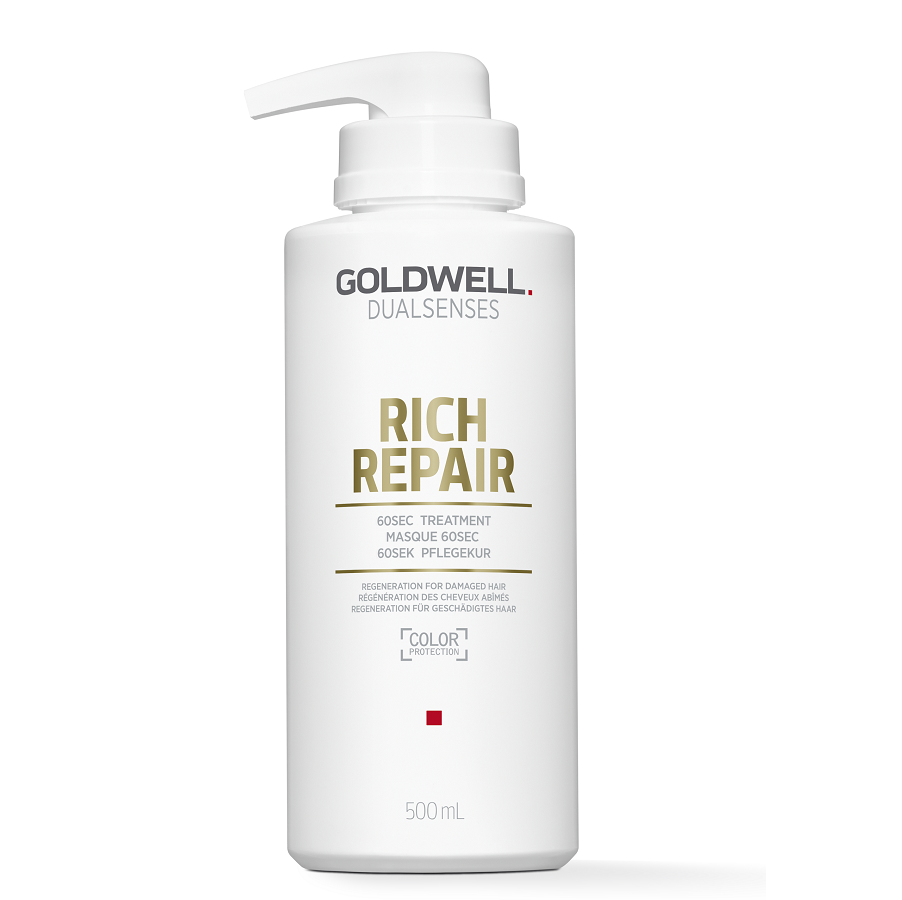 Goldwell dualsenses Rich Repair 60sec. Treatment 500ml  Goldwell dualsenses Rich Repair 60sec. Treatment 500ml