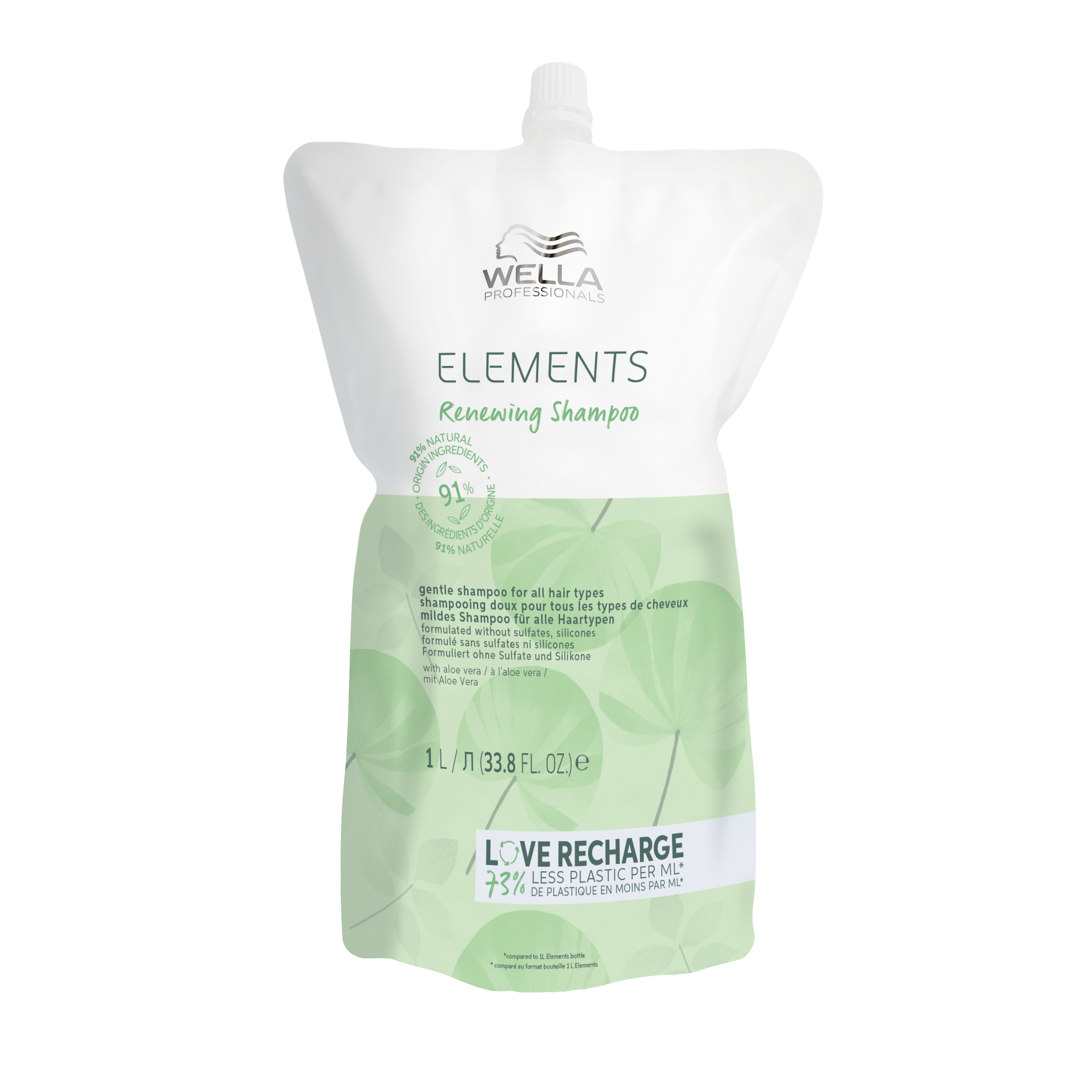 Wella Elements Renewing Nachfüllpack Shampoo 1L