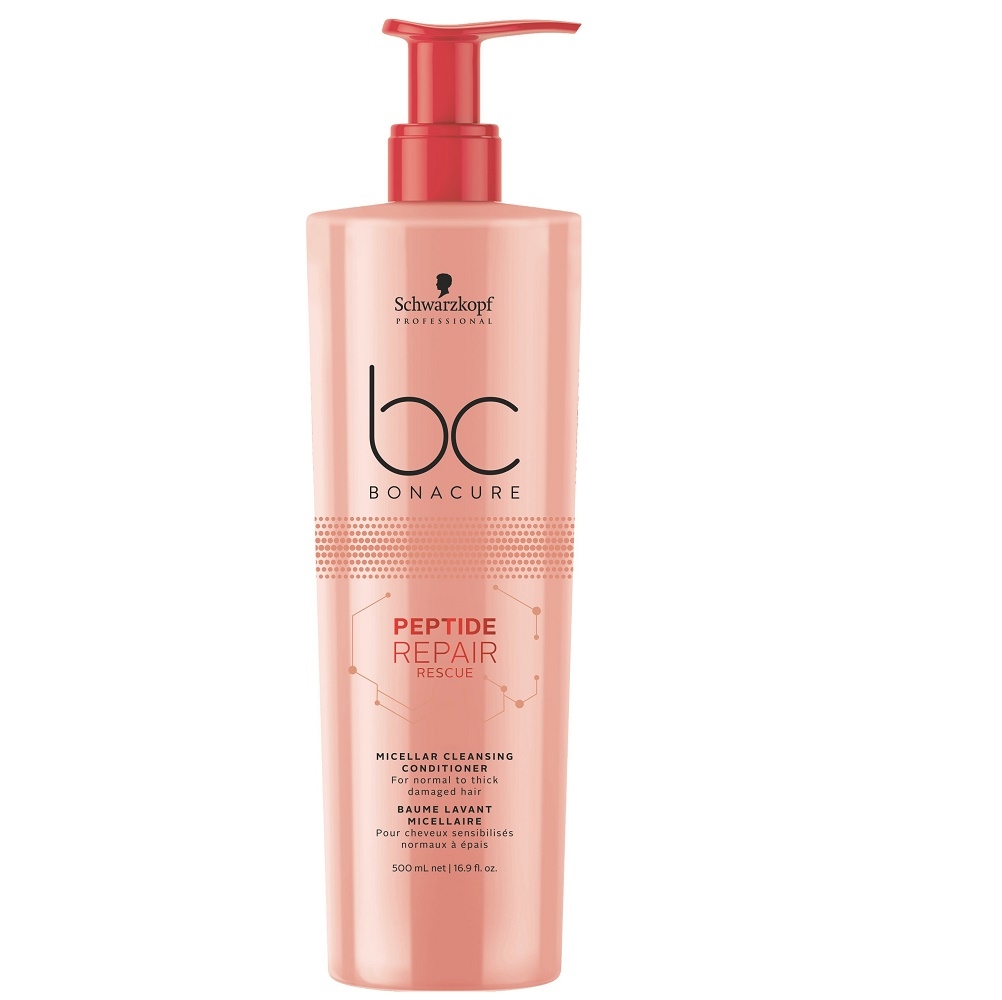 Schwarzkopf BC Peptide Repair Rescue Micellar Cleansing Conditioner 500ml SALE