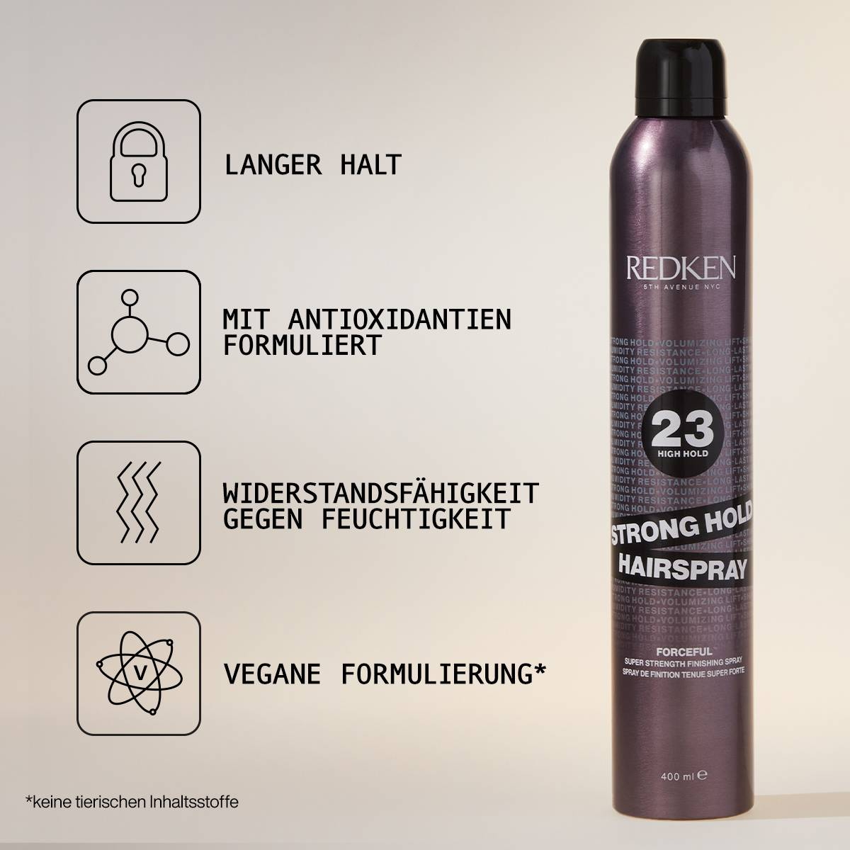 Redken Styling Strong Hold Hairspray 400ml