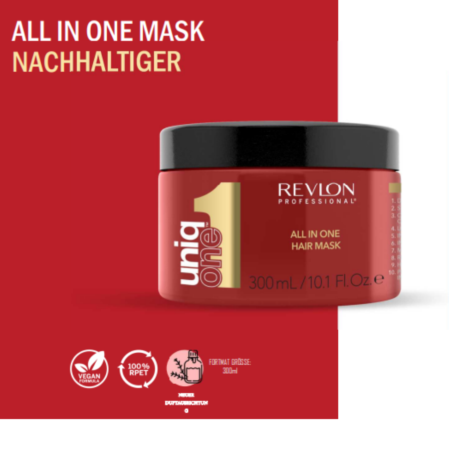 All-in-One Haar-Maske