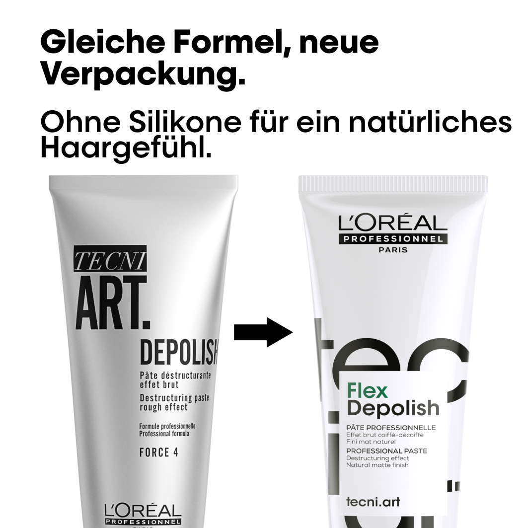 L'Oréal Professionnel Paris TecniArt Flex Depolish Clay 100ml L'Oréal Professionnel Paris TecniArt Flex Depolish Clay 100ml