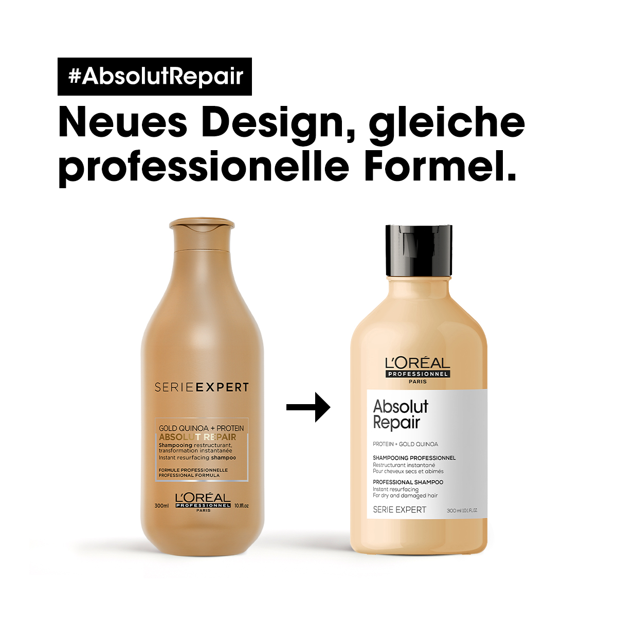 L’Oréal Professionnel Paris Serie Expert Absolut Repair Shampoo 300ml