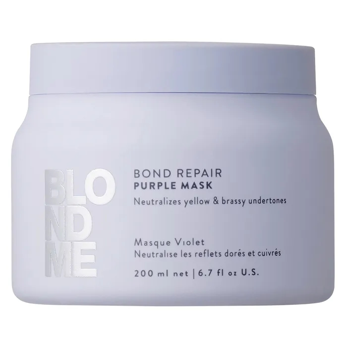 Schwarzkopf BlondMe Bond Repair Purple Mask 200ml Schwarzkopf BlondMe Bond Repair Purple Mask 200ml