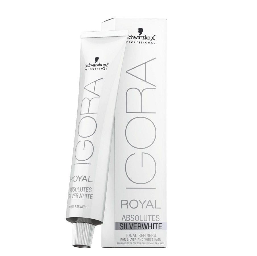 Schwarzkopf Igora Royal Absolutes Silverwhite 60ml Schiefer Grau