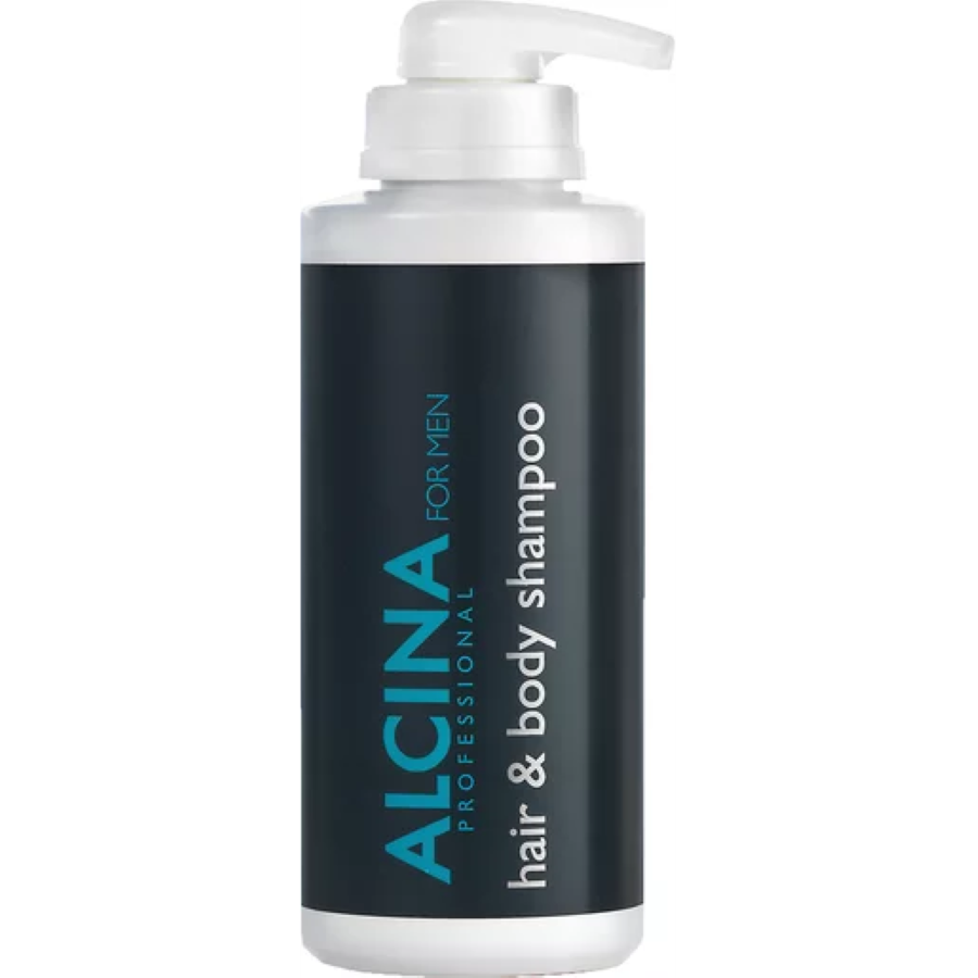 Alcina For Men Hair & Body Shampoo 500ml Alcina For Men Hair & Body Shampoo 500ml